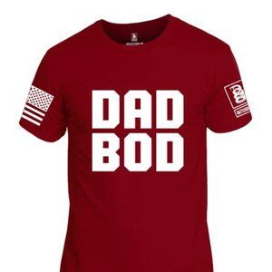Dad Bod Men’s Cotton Crew Neck T Shirt